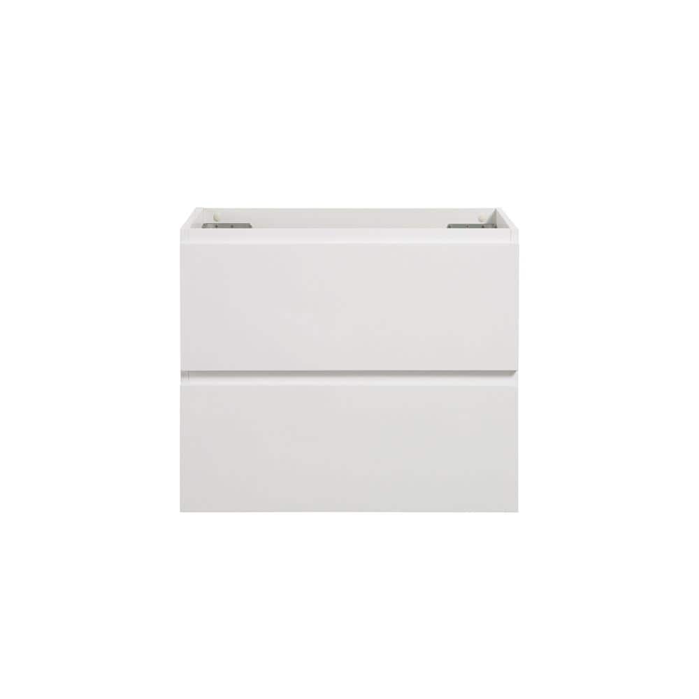 23.7 in. W x 17.9 in. D x 20.5 in. H Wall Mount Wood Bath Vanity Cabinet wi