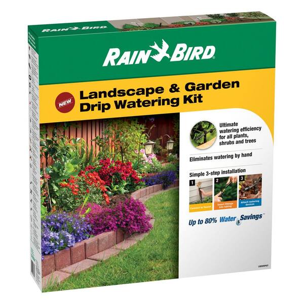 Rain Bird Landscape and Garden Drip Watering Kit