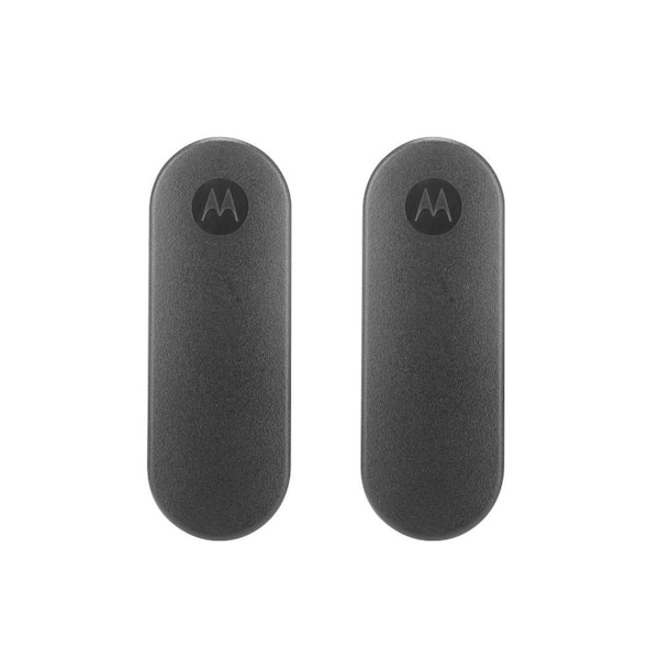 MOTOROLA Talkabout Belt Clip Twin Pack for 2-Way Radios PMLN7220AR The  Home Depot