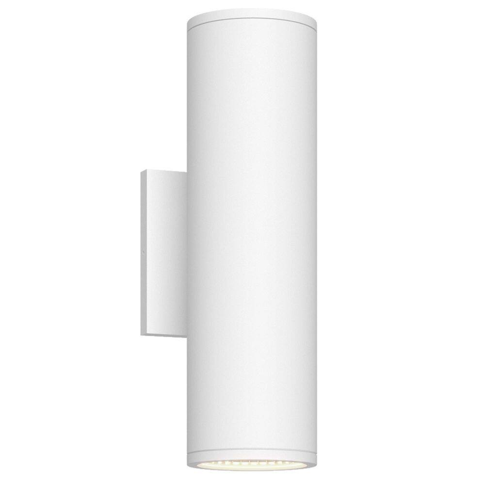 Nordic 12-in (3-in Dia. ) White LED Exterior Wall price history on PriceWatchPro