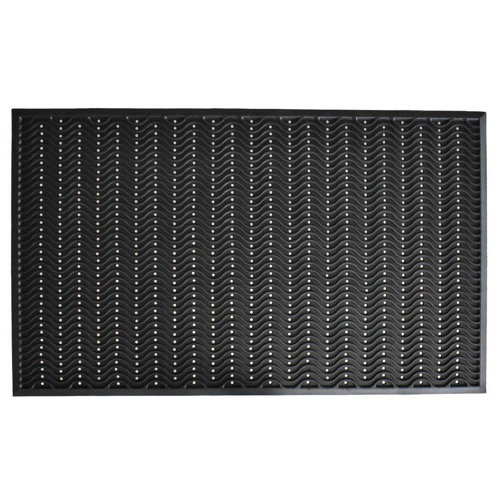 True Step Wave Rubber 36 in. x 60 in. Door Mat price history on PriceWatchPro
