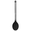 Home Basics Black Stainless Steel Silicone Ladle HDC73672 - The Home Depot