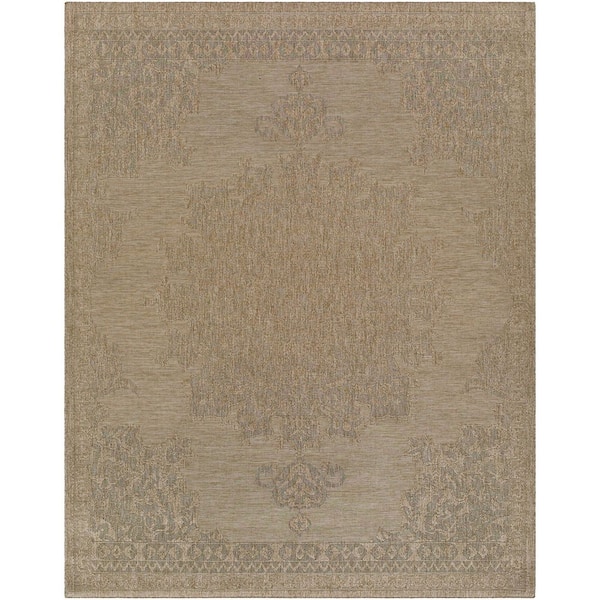 Sandra Brown Traditional 8 ft. x 10 ft. Indoor/Outdoor Area Rug