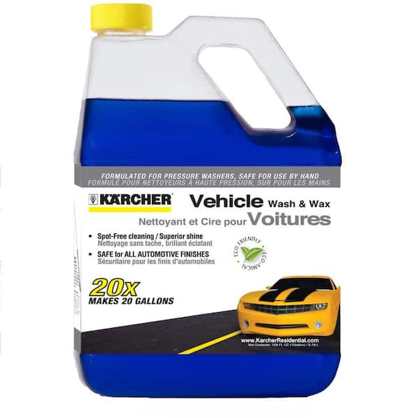 Karcher 1 gal. Vehicle Wash and Wax Cleaner 20x Concentrate