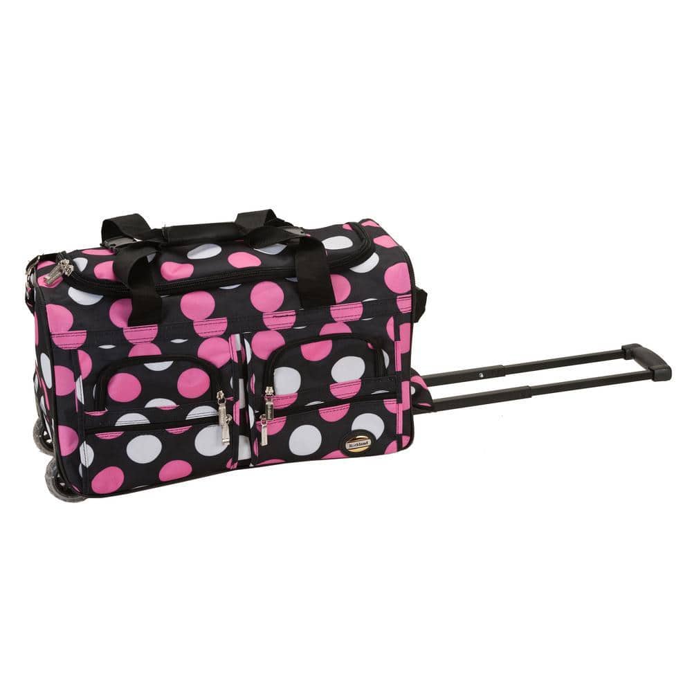 Rockland Voyage 22 in. Rolling Duffle Bag, Newmulpink PRD322