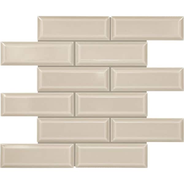 Daltile Revalia Remix Jubilee Beige 12-1/2 in. x 15 in. Glossy