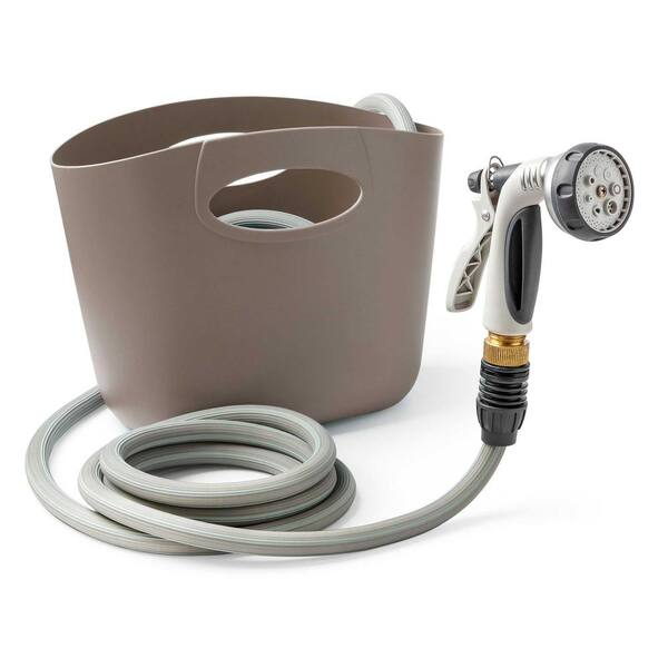 Unbranded 1/2 in. Dia x 50 ft. Self Expandable Hose Kit Aquago in Grey