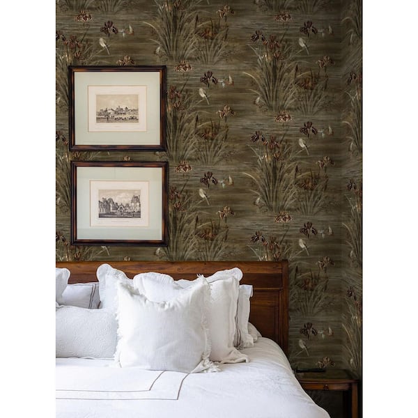 Dream Cloud Floral Dusk Vinyl Peel and Stick Wallpaper Roll (Covers 30.75 sq. ft. )