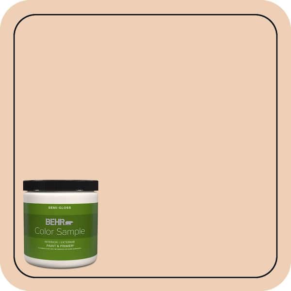 BEHR PREMIUM PLUS 8 oz. #260E-2 Clamshell Semi-Gloss Interior/Exterior ...