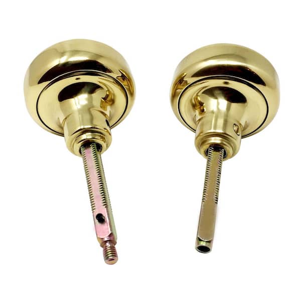 Replacement Old Time Mortise Lock Door Knob Set with Spindle-Polished Solid Brass US3