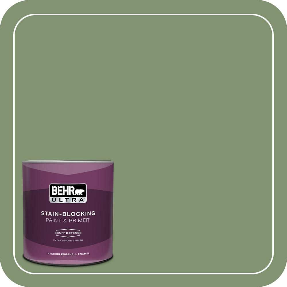 1 qt. #BIC-26 Aloe Plant Extra Durable Eggshell Enamel Interior Paint & Primer price history on PriceWatchPro