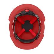 BOLT Red Type 1 Class C Full Brim Vented Hard Hat with 4-Point Ratcheting Suspension (5-Pack)