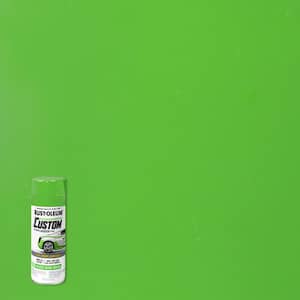 11 oz. Gloss Neon Green Custom Lacquer Spray Paint (6-Pack)