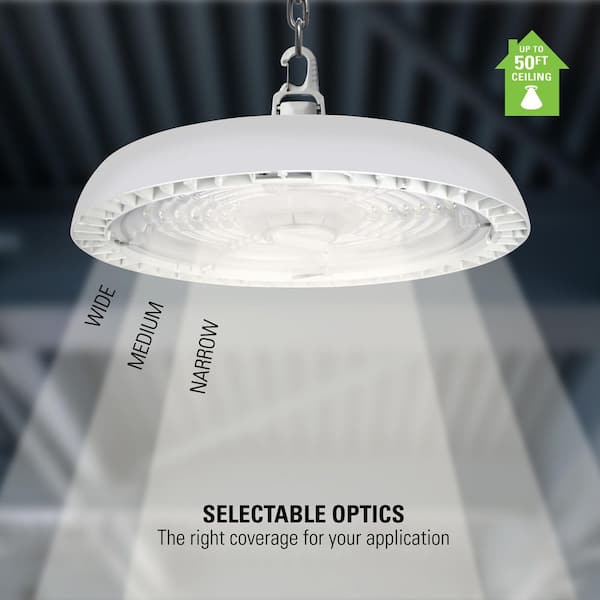 Reviews for Metalux UHBS2 LED Round High Bay with 3 Field Select