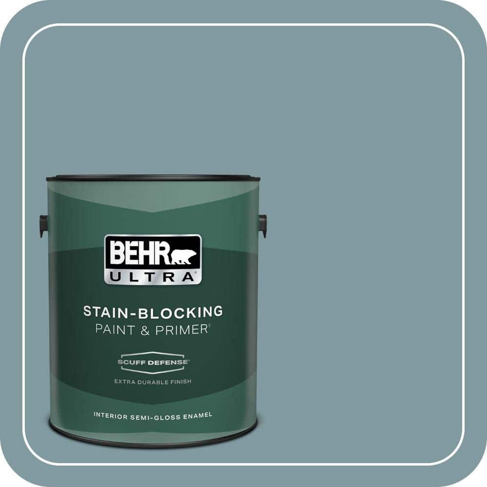 1 gal. #ECC-56-3 Lake View Extra Durable Semi-Gloss Enamel Interior Paint & Primer price history on PriceWatchPro