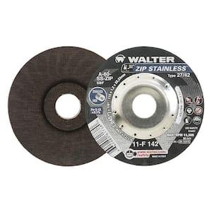 ZIP Stainless 4.5 in. x 7/8 in. Arbor x 3/64 in. T27 Cutting Disc for Stainless (25-Pack)