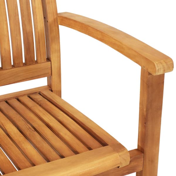 Mistana timmerman discount teak patio chair