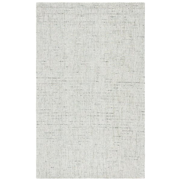 SAFAVIEH Abstract Sage/Ivory 4 ft. x 6 ft. Speckled Area Rug