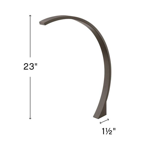 HINKLEY - 1.5-Watt Bronze Integrated LED Arc 2700K Ultra Warm Path Light