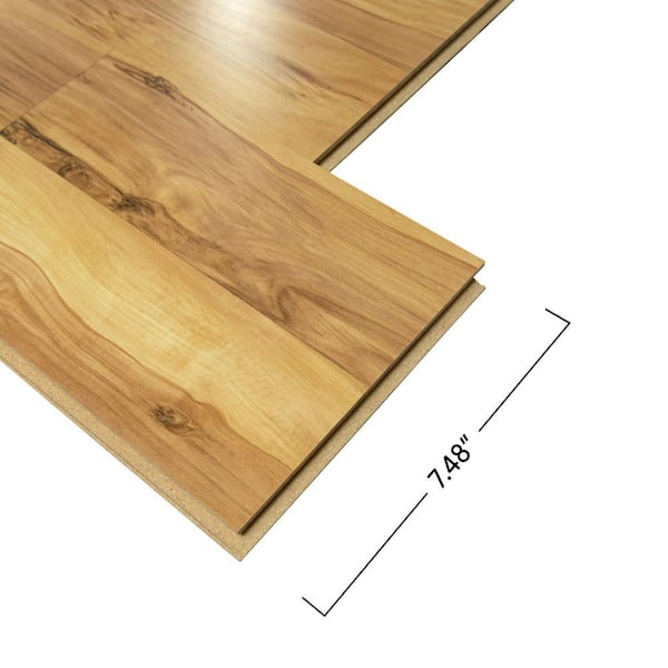 Pergo XP Ellwood Maple 10 mm T x 7.4 in. W Laminate Wood Flooring (19.63 sqft/case)