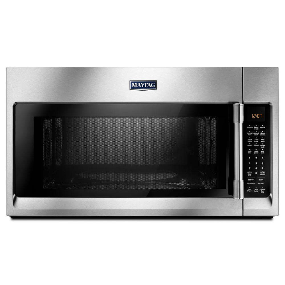 Maytag 1.9 cu. ft. Over the Range Convection Microwave in Fingerprint Resistant Stainless Steel