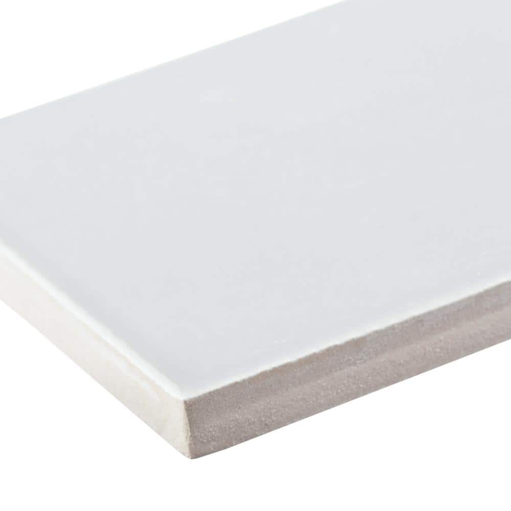 Galor 12 x 3 Straight Edge Mott Ceramic Subway Tile 5.25 sqft.22 per c