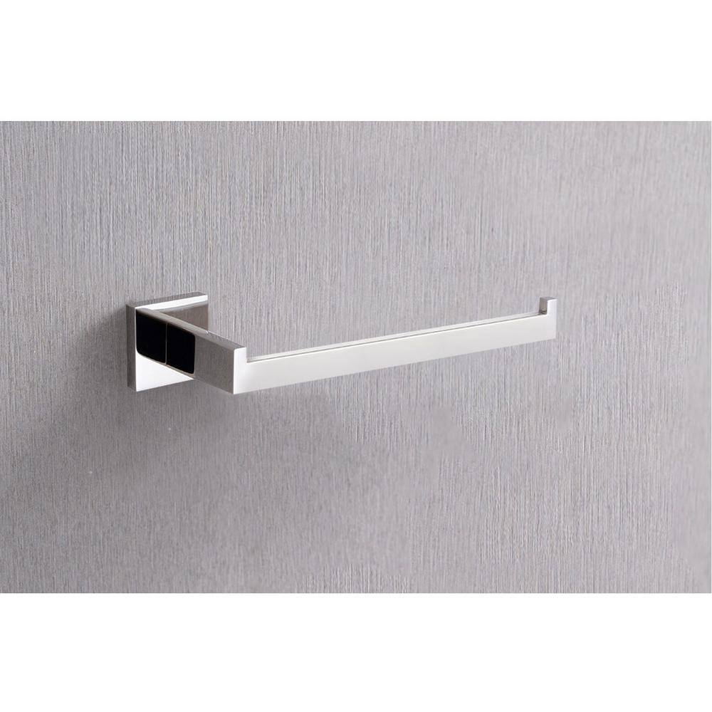 Chrome 8-Piece Stainless Steel Bathroom Hardware Set