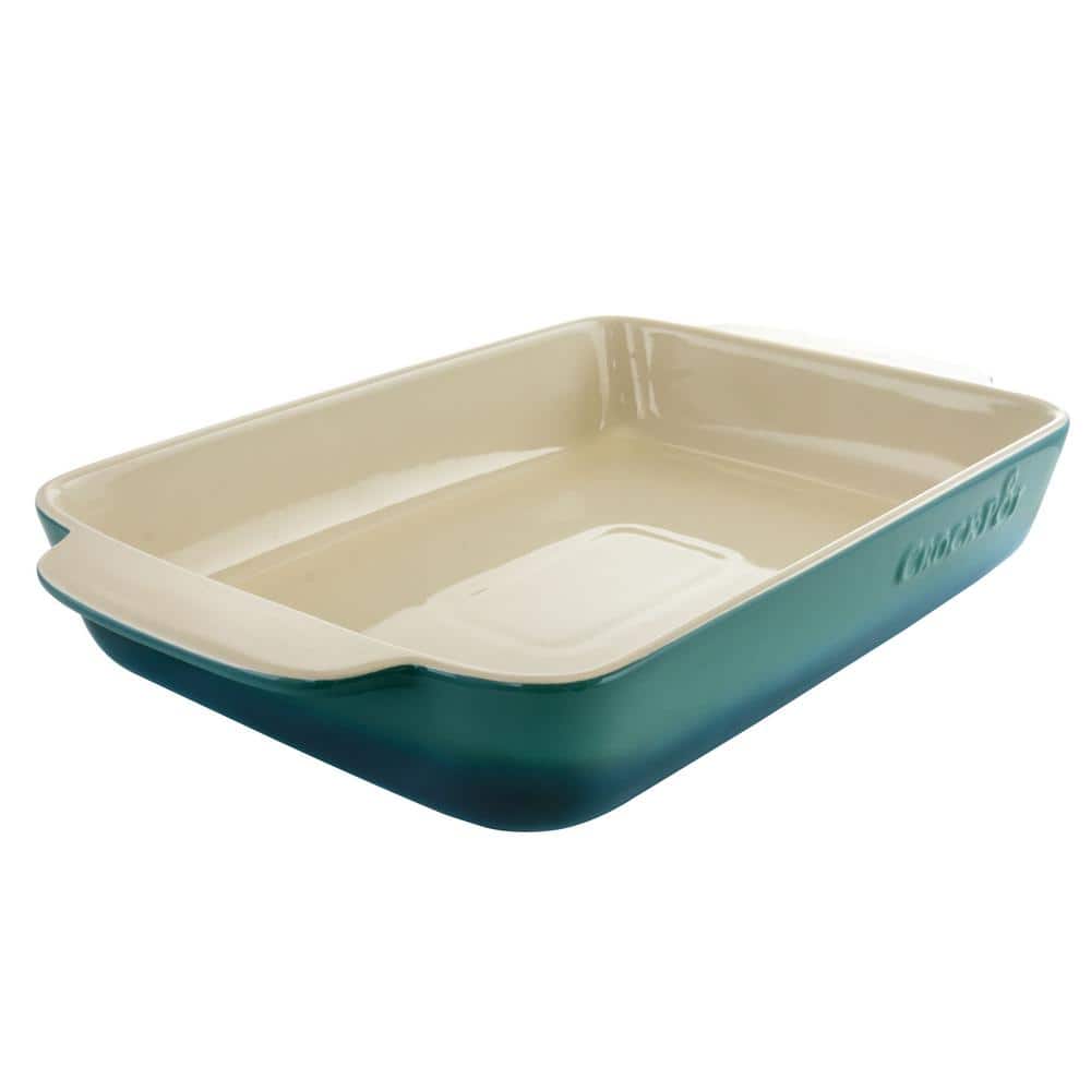 Crock-Pot Artisan 1.25 qt. Rectangular Stoneware Bake Pan in Cream  985120107M - The Home Depot
