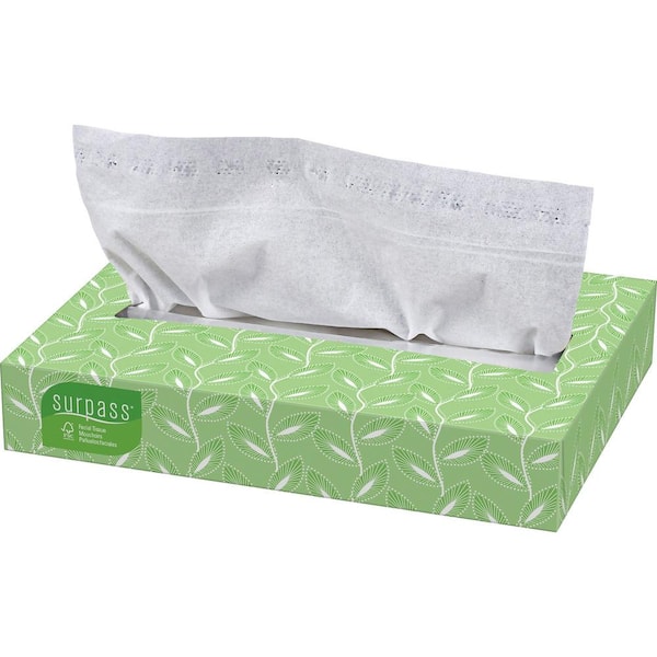 Kimberly-Clark PROFESSIONAL 8 in. x 8.3 in Facial Tissue 2-Ply (100 Sheets per Box)