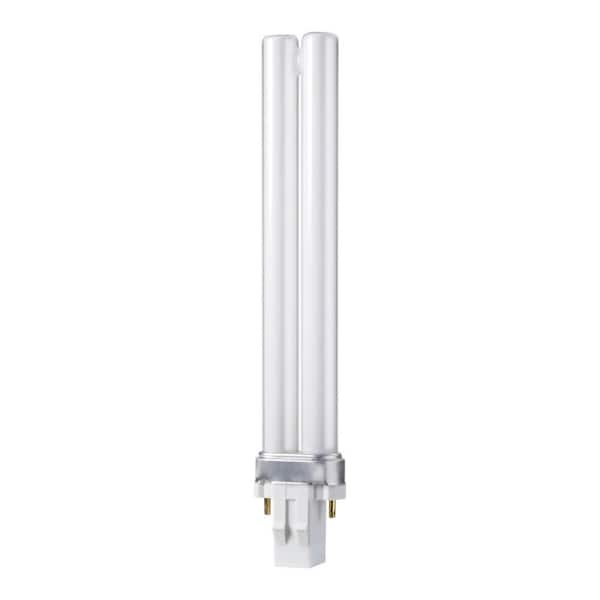 Philips 13-Watt (GX23) PL-S 2-Pin Energy Saver CFL (Non-Integrated) Light Bulb Neutral (3500K) (1-Pack)