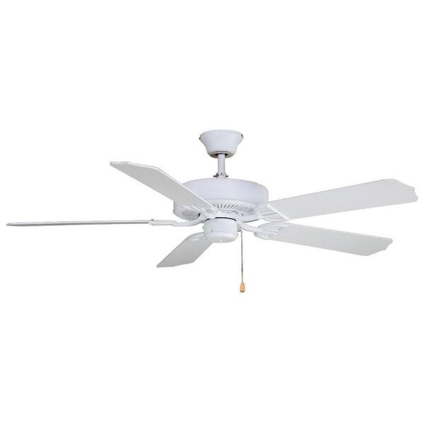 Reviews for FANIMATION Aire Decor 52 in. Matte White Ceiling Fan | Pg 1 ...