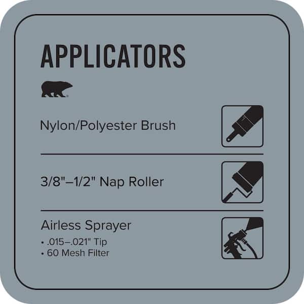 BEHR PREMIUM - 1 gal. #N490-4 Teton Blue Self-Priming 1-Part Epoxy Satin Interior/Exterior Concrete and Garage Floor Paint