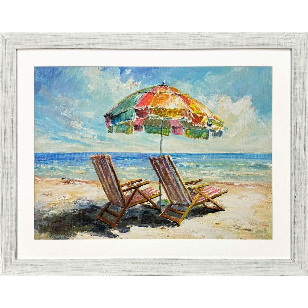 Rousso 1-Piece Framed Coastal Art Print 36 in. x 46 in. price history on PriceWatchPro