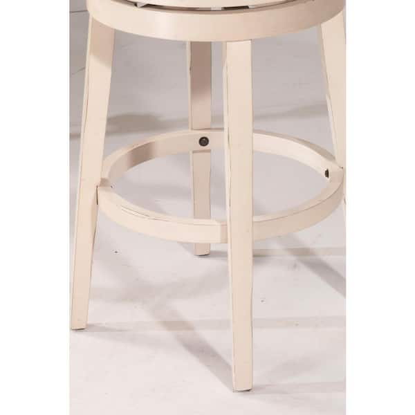 Hillsdale Furniture Clarion Sea White Swivel Counter Stool 4542