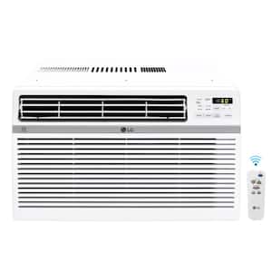 24,500 BTU 230/208V Window Air Conditioner Cools 1500 sq. ft. with Wi-Fi, Remote and in White