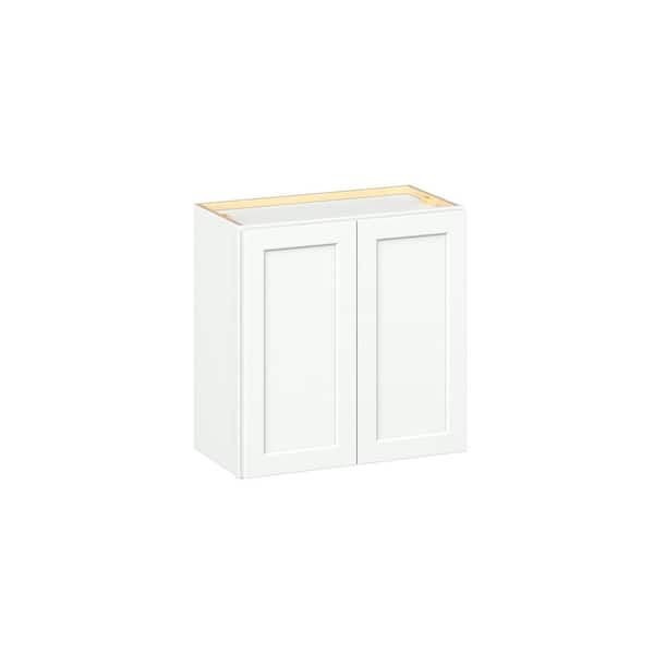 Emerson Pure White Wall Bridge 2 Door Ready to Assemble Kitchen Cabinet (24 in. W x 24 in. H x 12 in. D)