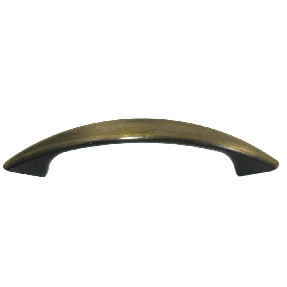 Laurey Modern Standards 3 in. Center-to-Center Antique Brass Bar Pull ...