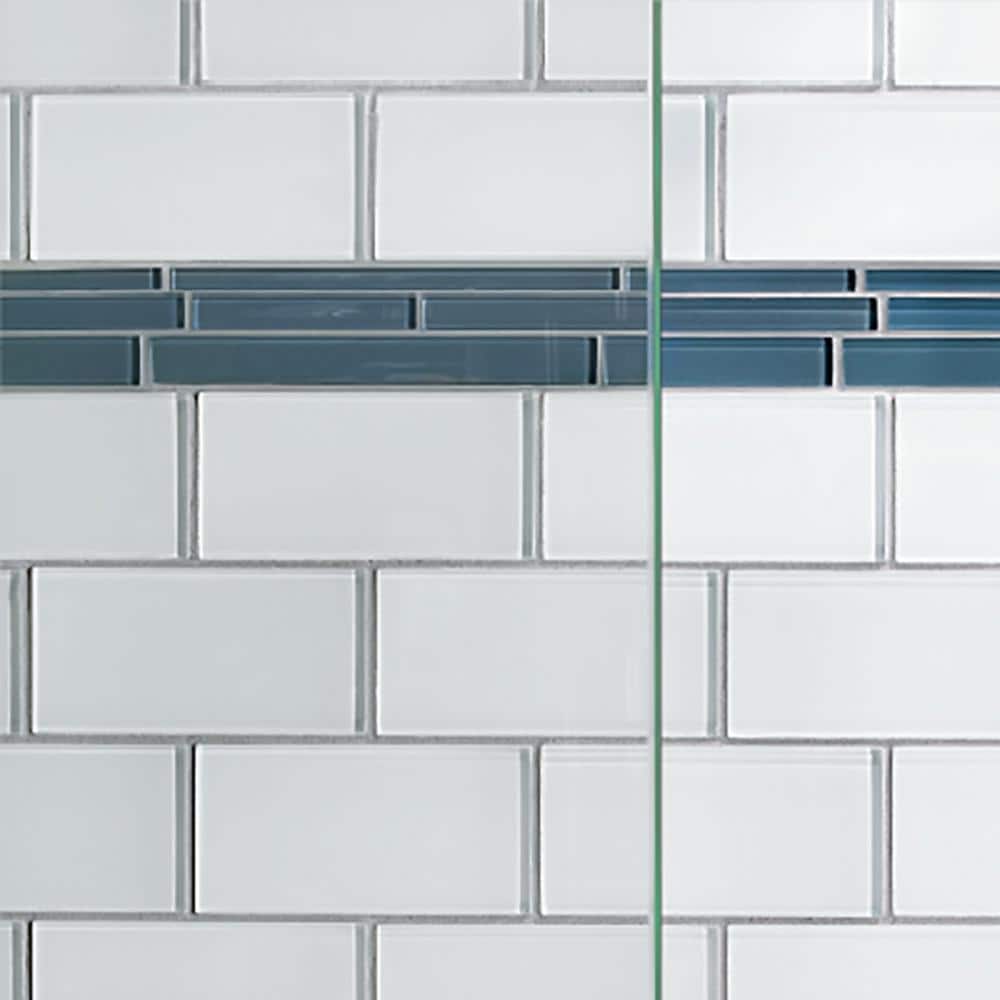 Armon Brushed Nickel 66" Semi-Frameless Pivot Shower Door