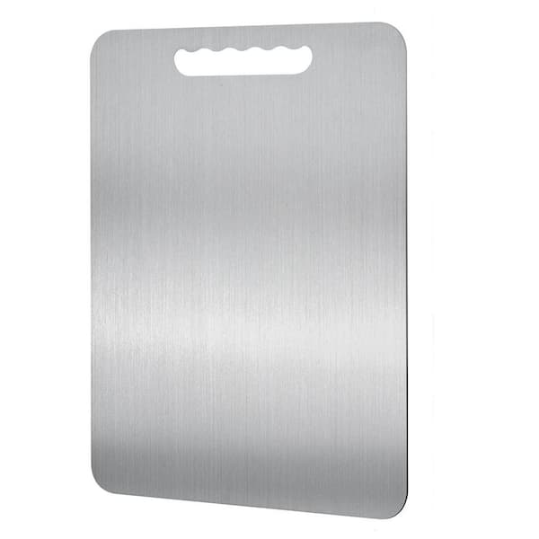 18 in. x 12 in. Titanium Cutting Board for Kitchen and Outdoor Use, Dishwasher Safe, Double - side, Ideal for Food