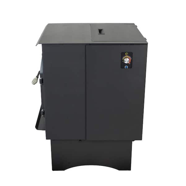 Pleasant Hearth 1,750 sq. ft. EPA Certified Pellet Stove with 40 lbs.  Hopper and Auto Ignition PH35PS-B - The Home Depot