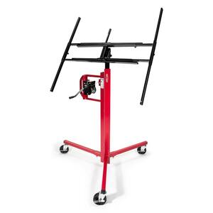 11 ft. Reach Drywall Panel Hoist in Red