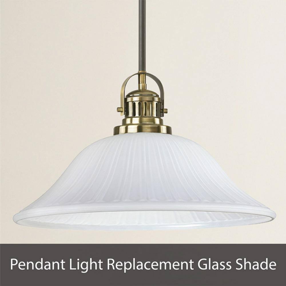 Frosted Clear Glass Bowl Shade for Torchiere Lamps