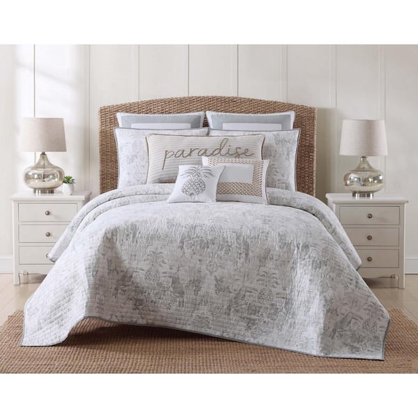 Royal Heritage Home Bedding 3 Piece King Duvet Cover Set Intricate Classical Medallion Pattern in Shades of Gray Pink Brown Tan Alfresco