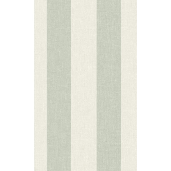 Walls Republic Green Simple Stripes Printed Non-Woven Paper Non-Pasted Textured Wallpaper 57 Sq.Ft.