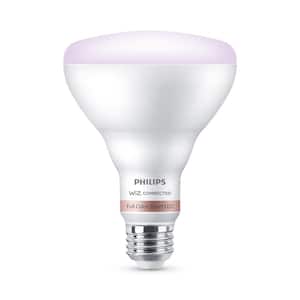 Philips Hue White and Color Ambiance A19 LED 60W Equivalent Dimmable Smart  Wireless Lighting Starter Kit (4 Bulbs and Bridge) 548545 - The Home Depot