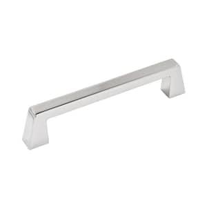 Blackrock 5-1/16 in. (128mm) Modern Polished Chrome Arch Cabinet Pull