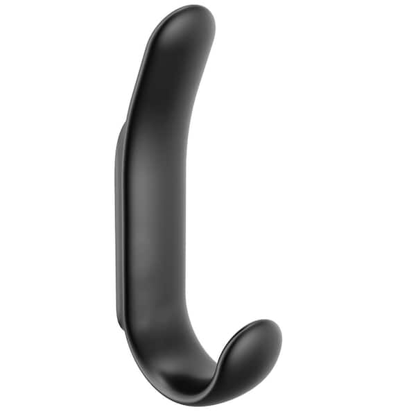 Bonacci J-Hook Robe/Towel Hook in Matte Black