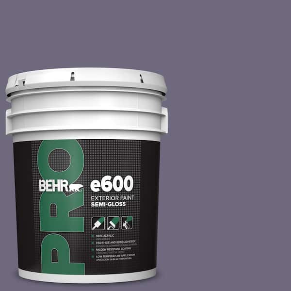 BEHR PRO 5 gal. #S570-6 New Orleans Semi-Gloss Exterior Paint