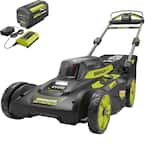 40V Brushless 20 in. Cordless Walk Behind Self-Propelled Lawn Mower with 6.0 Ah Battery & Charger