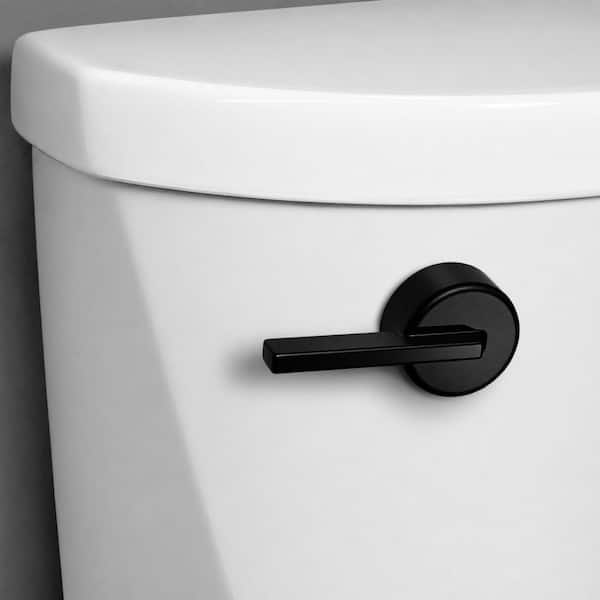 StrongARM Toilet Handle and Lever - Fits Front, Side, Angled, Left, and Right Mount Toilets - Matte Black, Contemporary